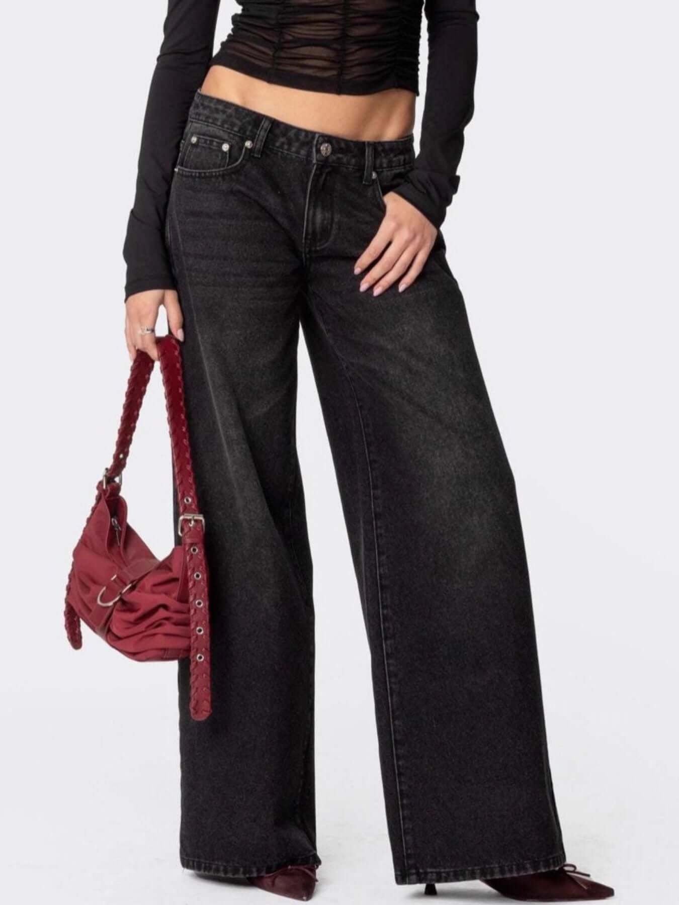 Vintage Wash Wide Leg Jeans 0543f78c-855b-4882-a0cf-570d6f2c0993-Max