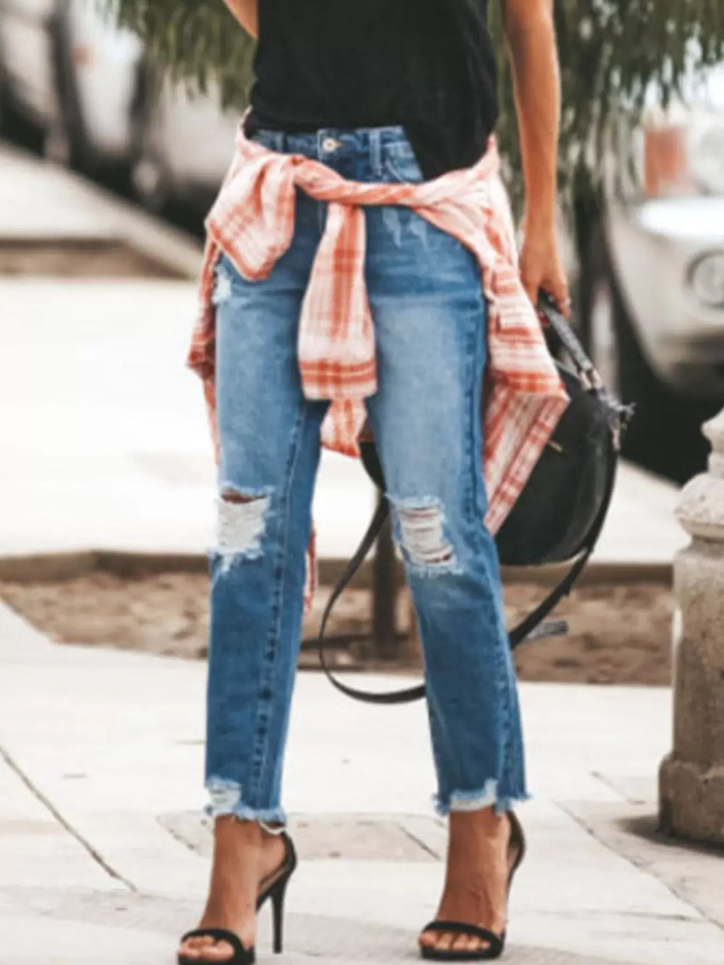 High Waist Denim Jeans