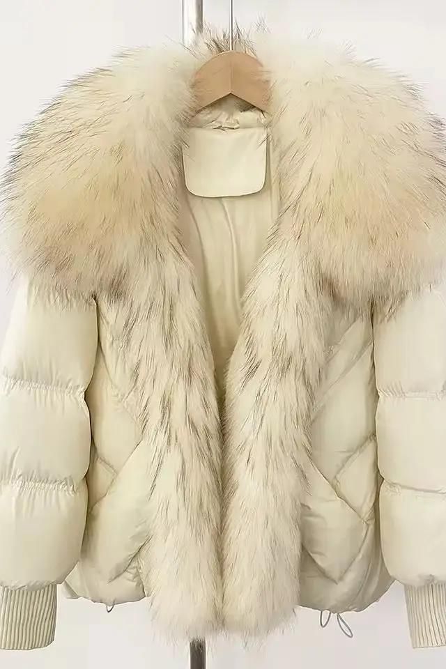 Luxuriöse Damen Steppjacke