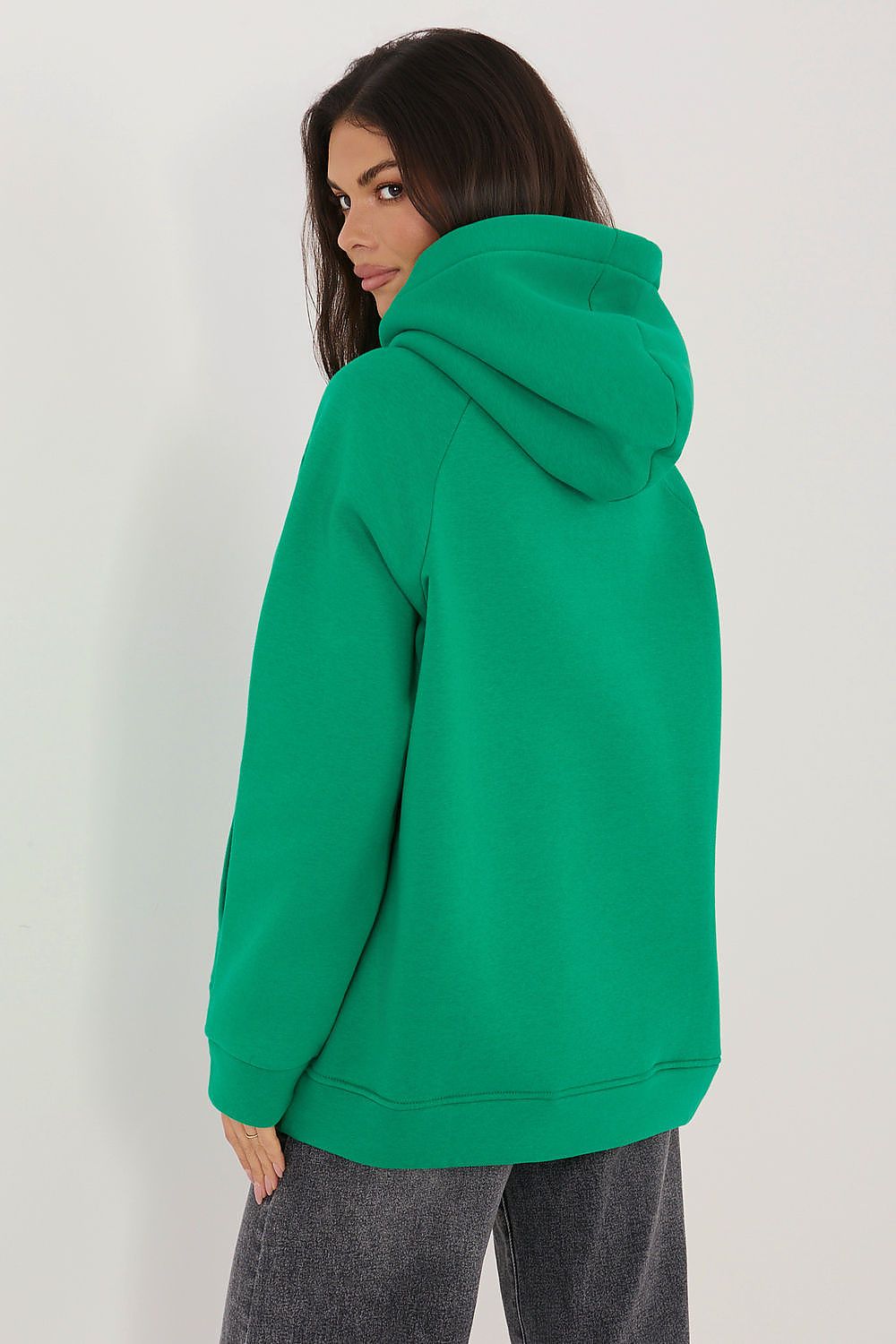 Rue Paris Streetstyle Sweater Grün für Damen – Velora Lux 