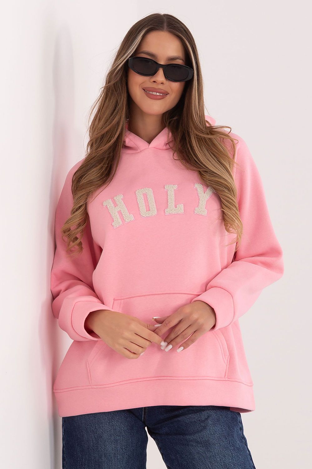  Street Echo Sweater in Rosa von Rue Paris – Velora Lux